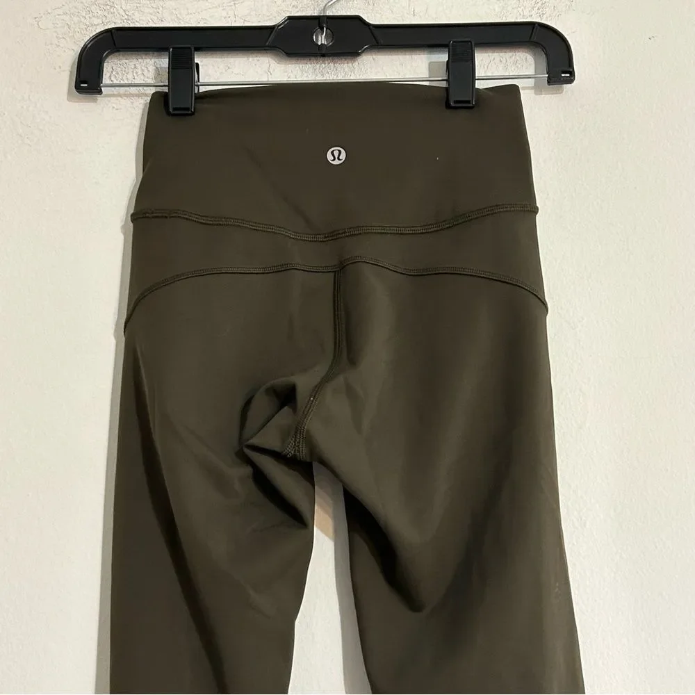 Lululemon In Movement 7/8 Tight Leggings Everlux 25